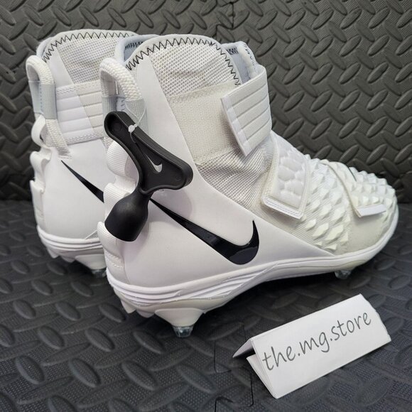 Nike Force Savage Elite 2 TD Football Detachable Cleats White CI1710-100 Sz 14